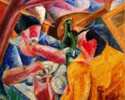 翁贝托 波丘尼 : Beneath the Pergola, Naples